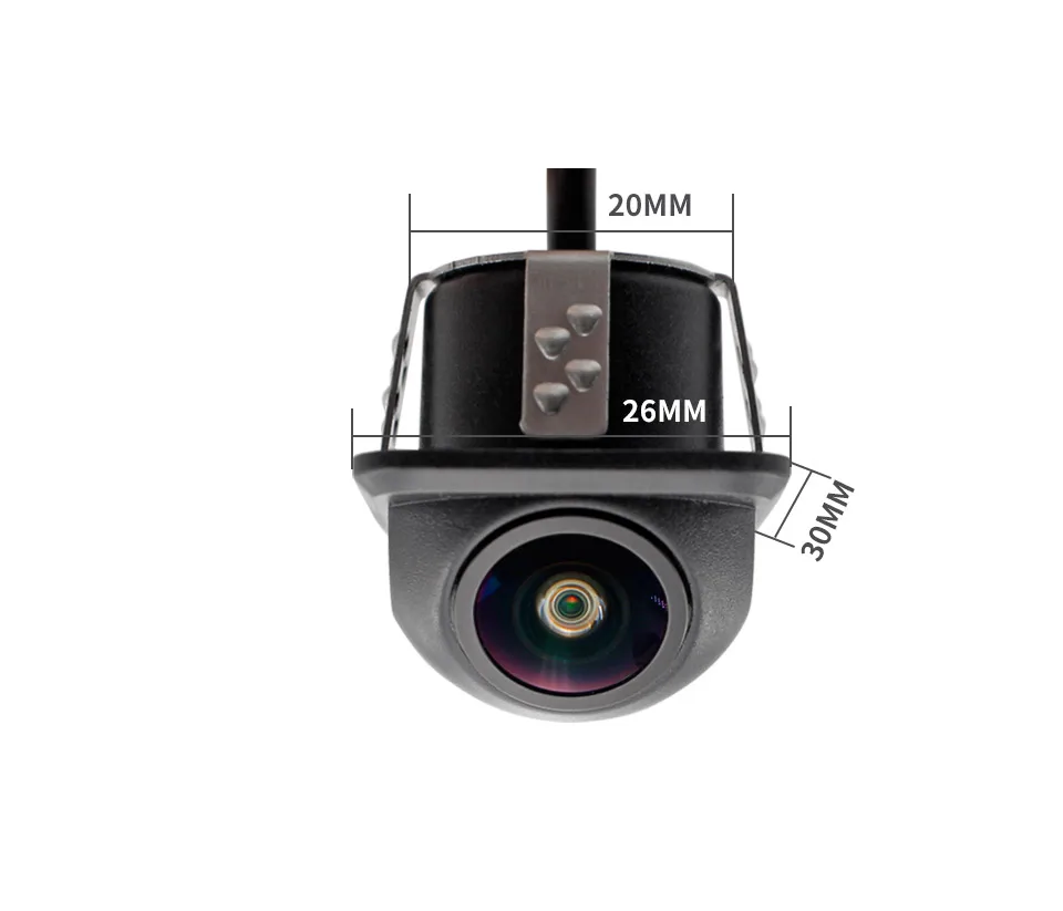 Smartour AHD 1080P Golden Len Auto Rückansicht Kamera Nachtsicht CCD Auto Backup Monitor 180 Grad Rückfahr Auto parkplatz Kamera – Detail 12