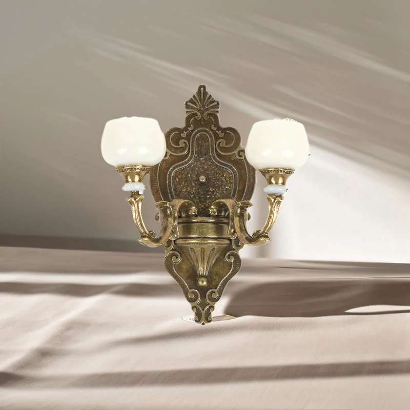 Ornamento de lustre modelo mini para casa de bonecas