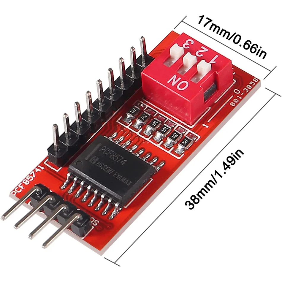 PCF8574 PCF8574T IO Expansion Board I/O Expander I2C Evaluation Develop Module