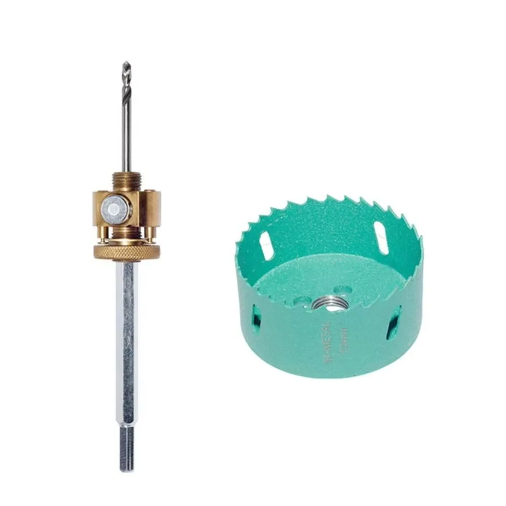 

Hexagon Shank Quick-Release Hole Opener Bi-Metal Wood Hole Saw Connecting Rod Hole Saw Hole Distance Connector Drill Bit