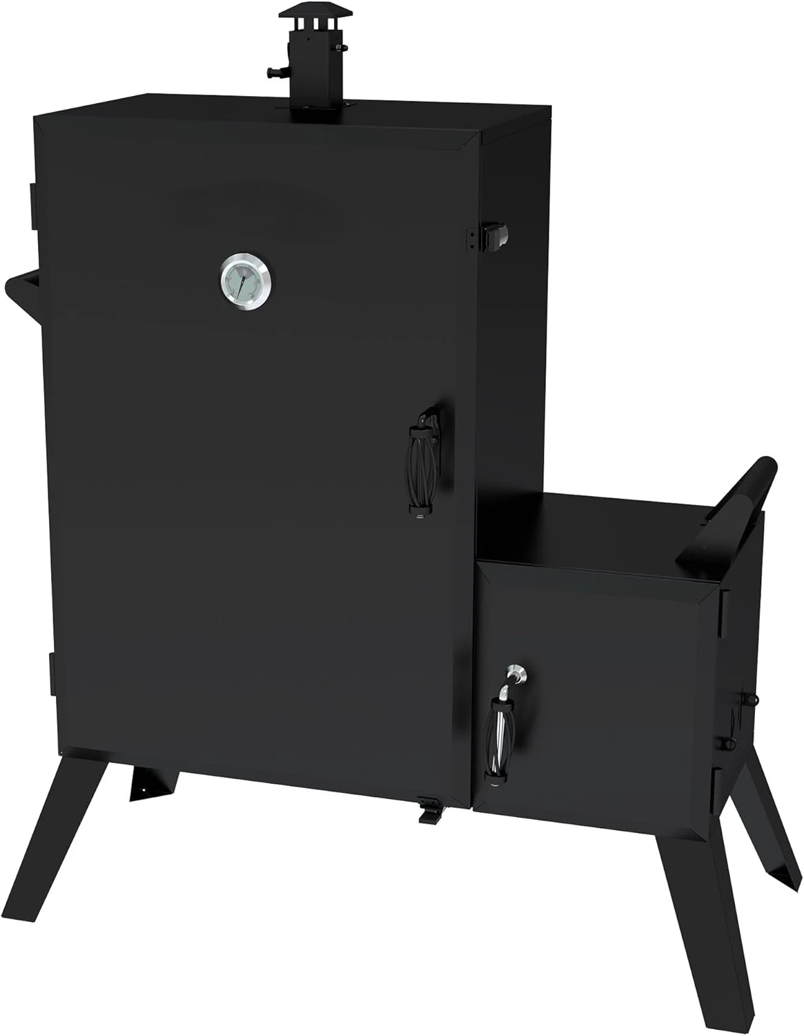 

DGO1890BDC-D Wide Body Vertical Offset Charcoal Smoker,Black