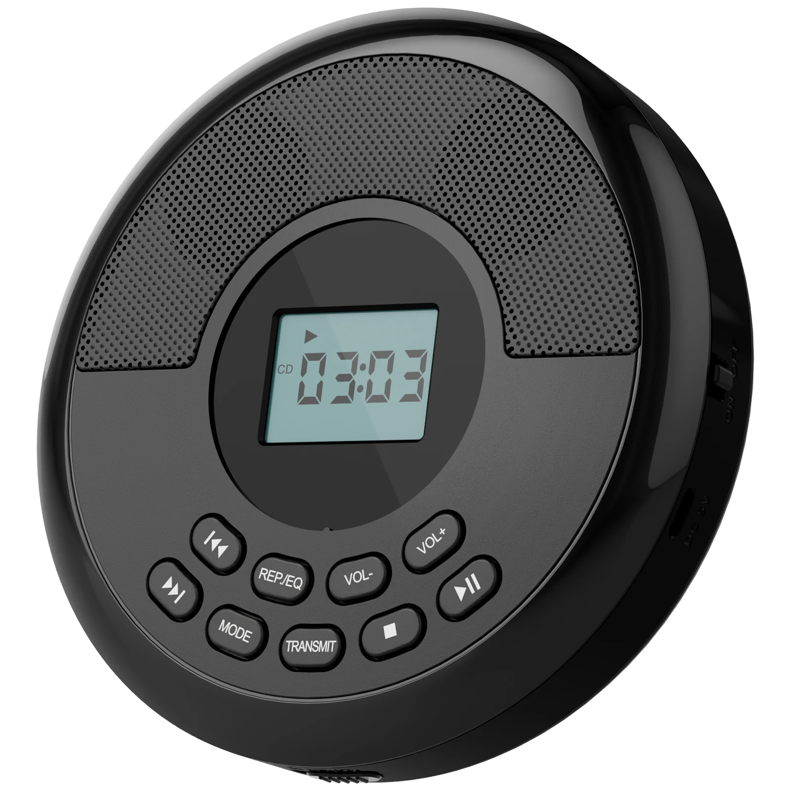 

Портативный проигрыватель компакт-дисков Discman Bluetooth, перезаряжаемый с динамиками и USB, проигрыватель компакт-дисков Walkman с передатчиком Bluetooth