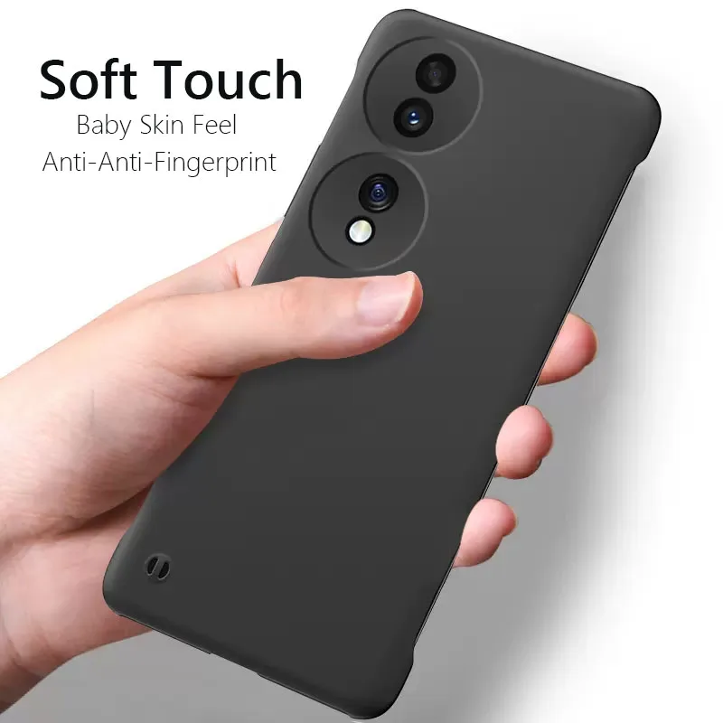 Frameless Slim Skin Matte Hard Back Cover Case On For Honor 70 Pro Plus Honor70 Pro Plus 5G ShockProof Fundas Coque