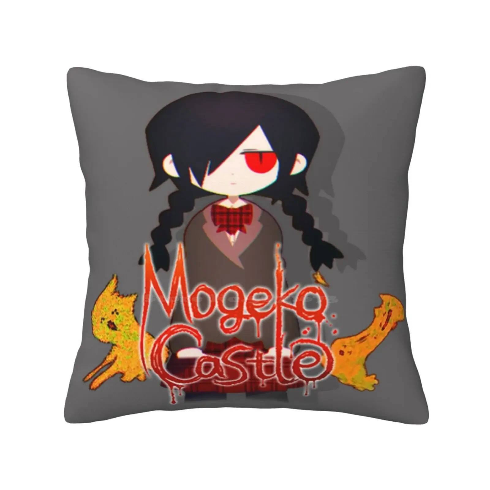 Mogeko Castle Home Sofa Car Cushion Cover Pillowcase Mogeko Castle Funamusea Somewhat Strange Mogeko Hasu Moge Ko King Mogeko