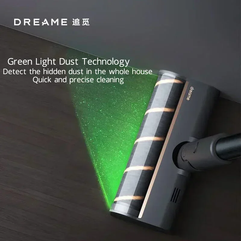 Dreame V16 Pro 215AW مكانس كهربائية لاسلكية قوية شفط مكنسة كهربائية لاسلكية للمنزل مع كشف الغبار بالليزر الأخضر