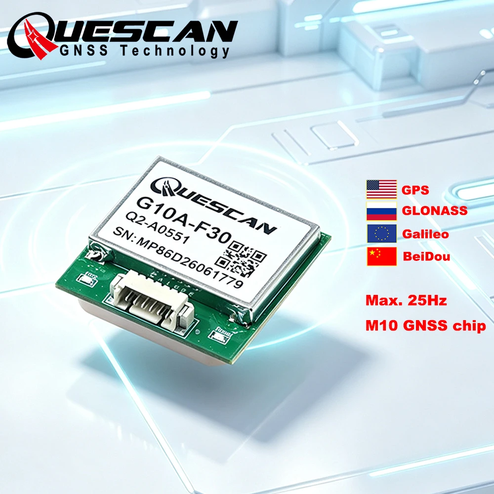 modulo-gps-gnss-quescan-g10a-f30-m10-para-controlador-de-voo-apm-betaflight-inav-pixhawk-receptor-gps-glonass-galileo-beidou-qzss
