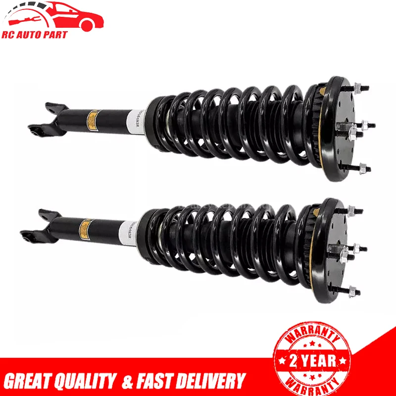 

Pair Front Shock Struts Assembly w/Electric for Jaguar XJ XJR X351 RWD 2010-2019