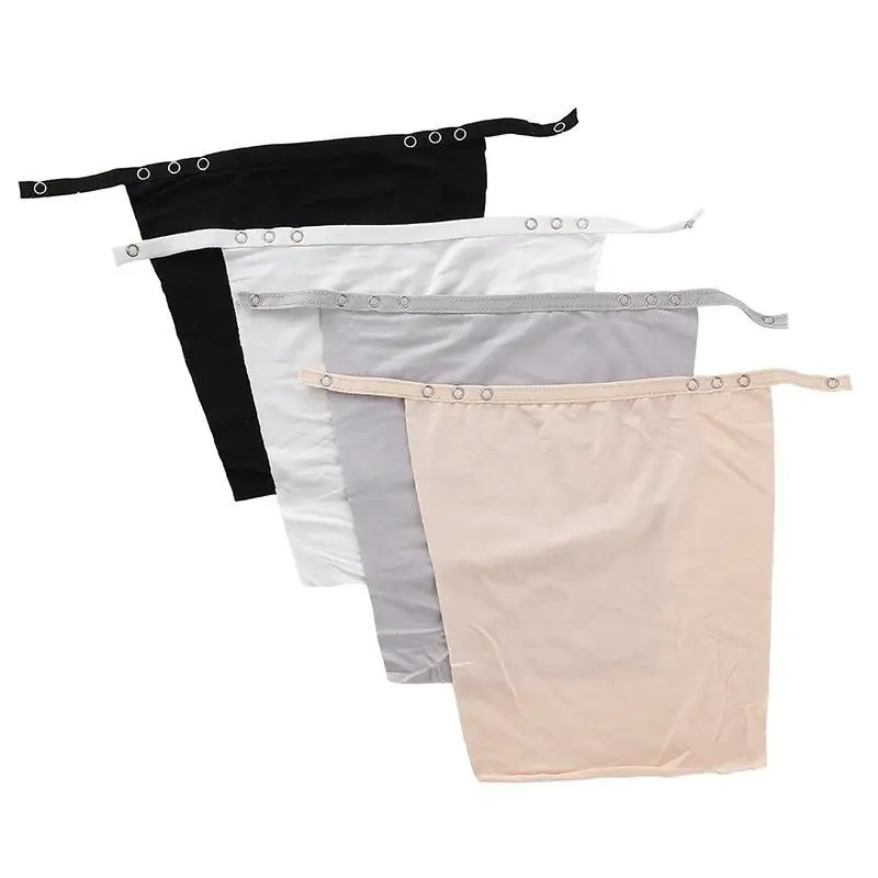 Clip On Camisole Bra Overlay for Women Removable Modesty Panel Adjustable Comfort Insert for Low Cut Dress or Casual Shirts