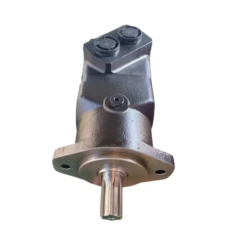 YD BM5-806 6 28 cm Piston Hydraulic Motor 2000 RPM 10 Nm Torque 2000 psi Pressure 3/4 Ports 50mm Shaft 85L Flow 2000W Power