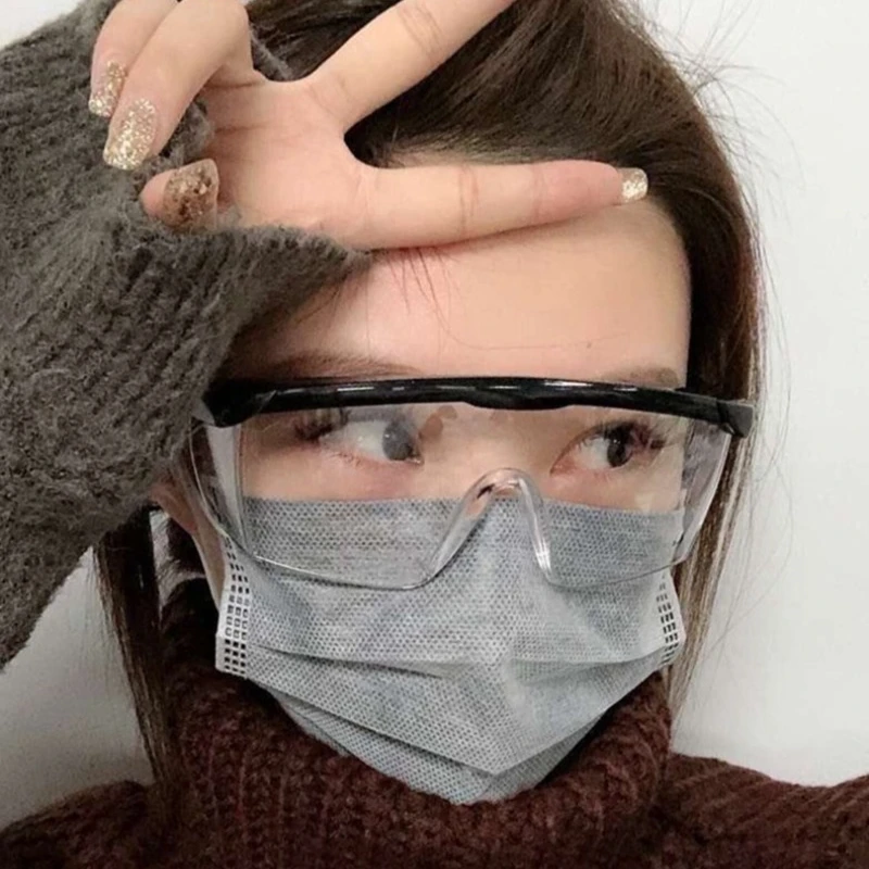 Fahrradbrille: beschlagfreie, winddichte, staubdichte, stoßfeste, spritzwassergeschützte Schutzbrille für Herren und Damen