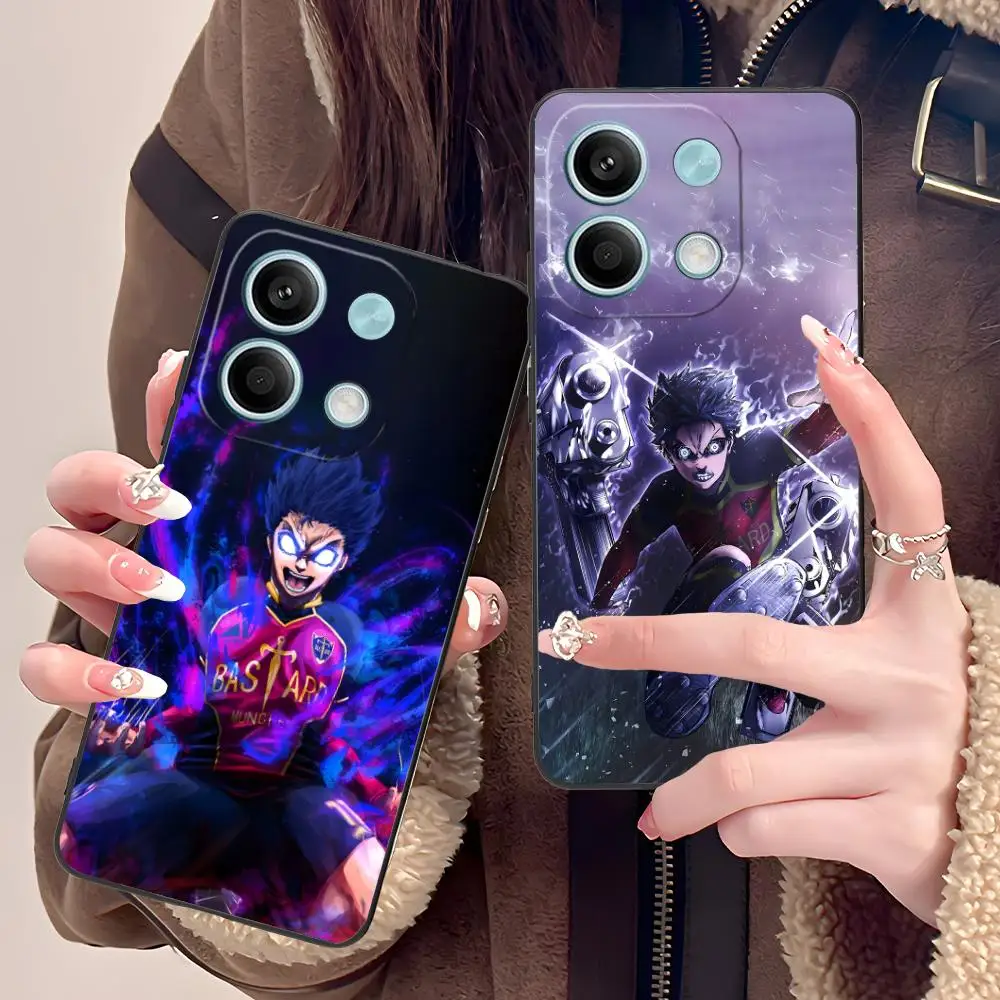 

Чехол для телефона Blue Lock Isagi Yoichi для POCO M7 M6 M5 M4 M3 X7 X6 X5 X4 X3 Pro GT 5G с цветным принтом, роскошный чехол для смартфона