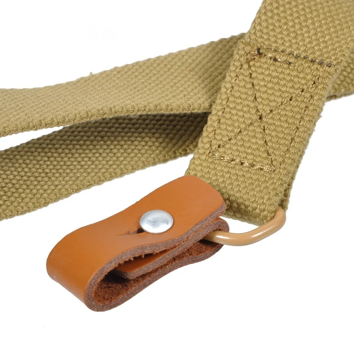 تكتيكات في الهواء الطلق AK بندقية حزام بقاء حزام قابل للتعديل الجلود نقطتين التكتيكية AK بندقية حزام بقاء حزام الصيد AR15 M4 #2