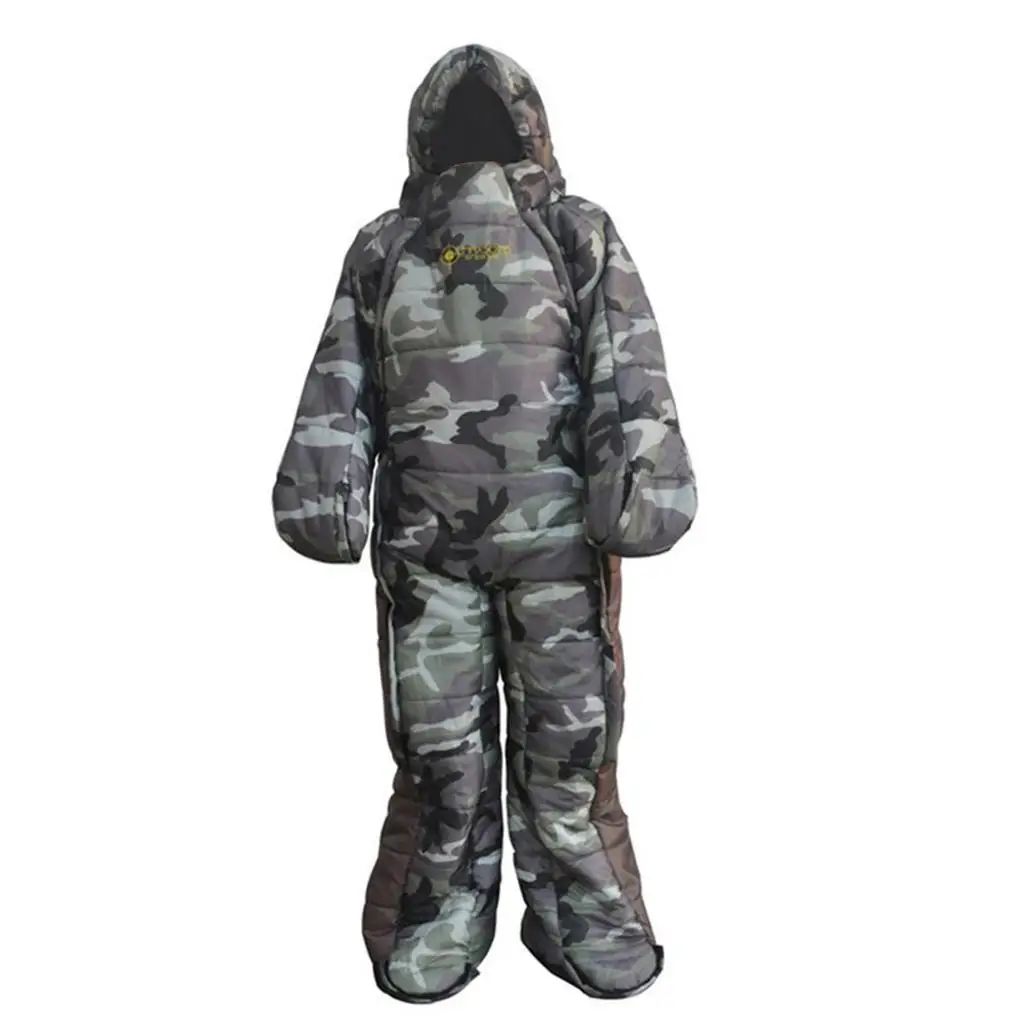 Full Body Sleeping Bag Ultralight Polyester Sleeping Suit for Adults Portable Sleep Sack Sleep Kit for Travel