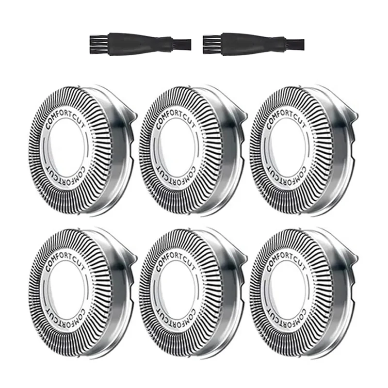 رؤوس بديلة AB43-SH30 لماكينات الحلاقة Norelco Series 3000,2000,1000 وS738 Click، رؤوس حلاقة مريحة