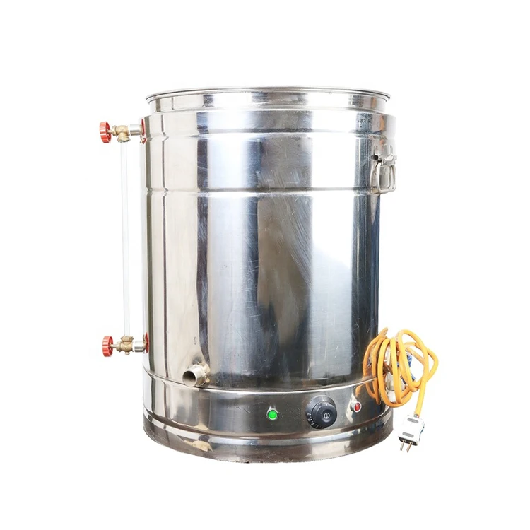 Stainless steel 70L and 90L Honey Heating Storage Tank with dial control heater and volume veiwing