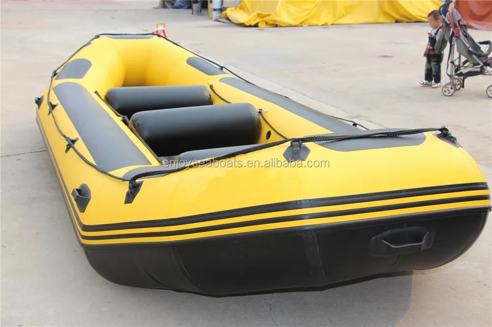 AR-400 6-Person Inflatable Drifting Boat, High Stability Power Component Professional For River Rafting Adventure