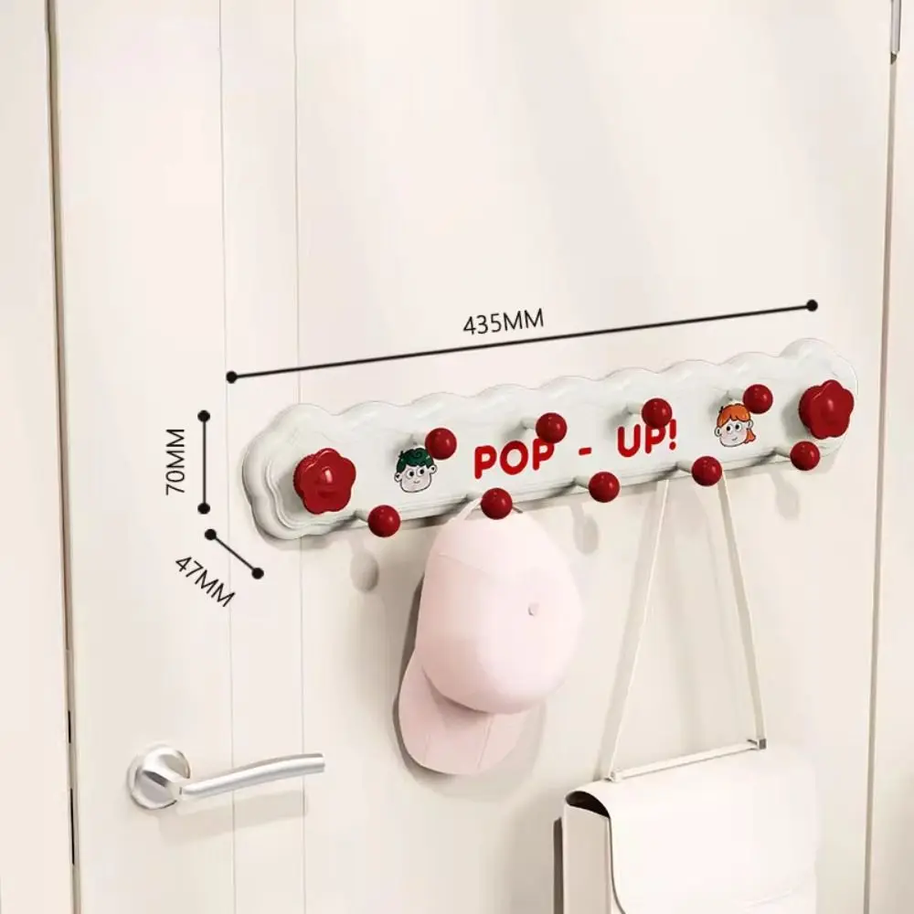 

Suction Cup Bathroom Storage Hook Waterproof Detachable Sundries Storage Holder Wall Mounted INS Key Hook Rack