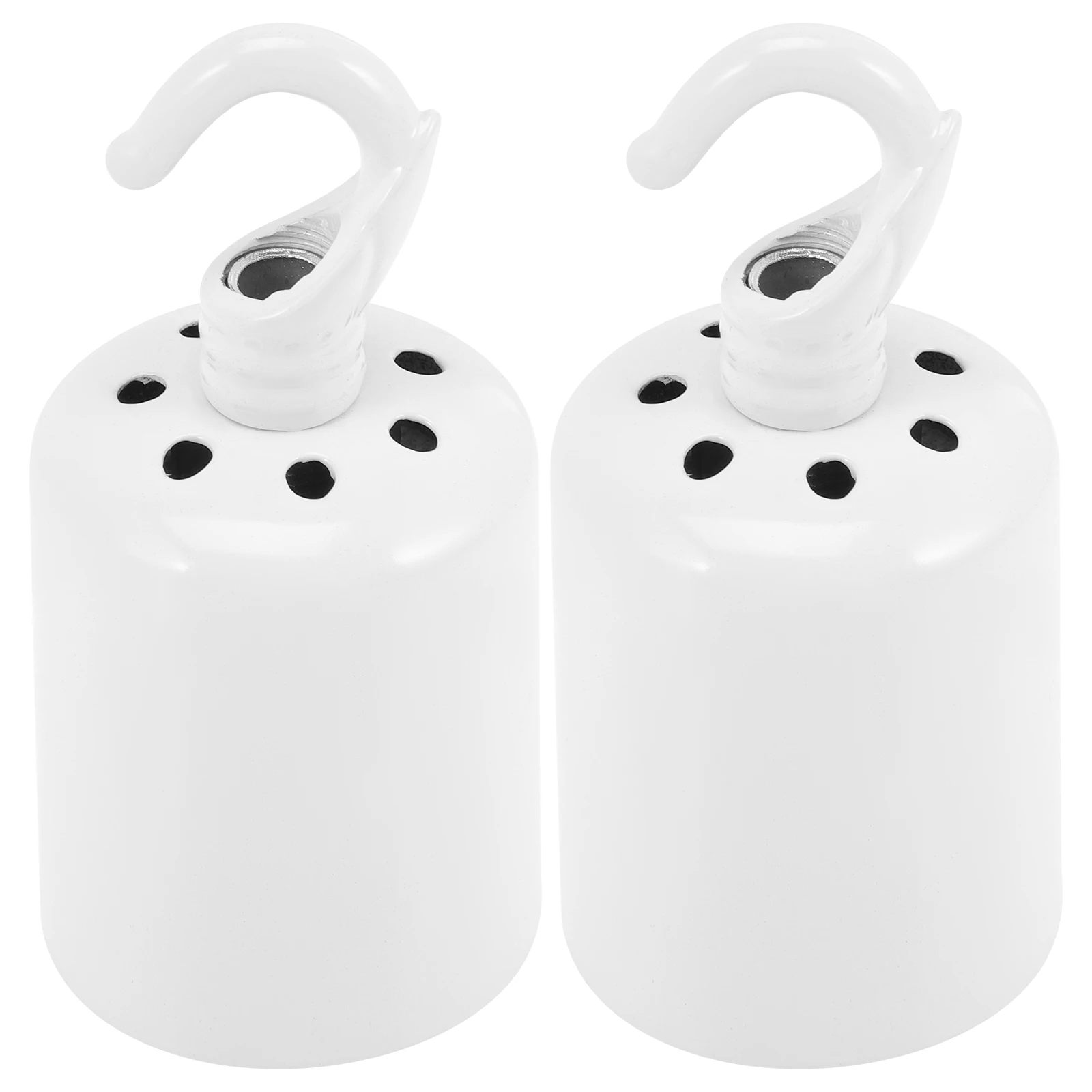 

Lamp Holder Socket with Cord Light Bulb Sockets Screw Fitting Hook Home Office Bedroom Living Room Pre-Drilled Heat