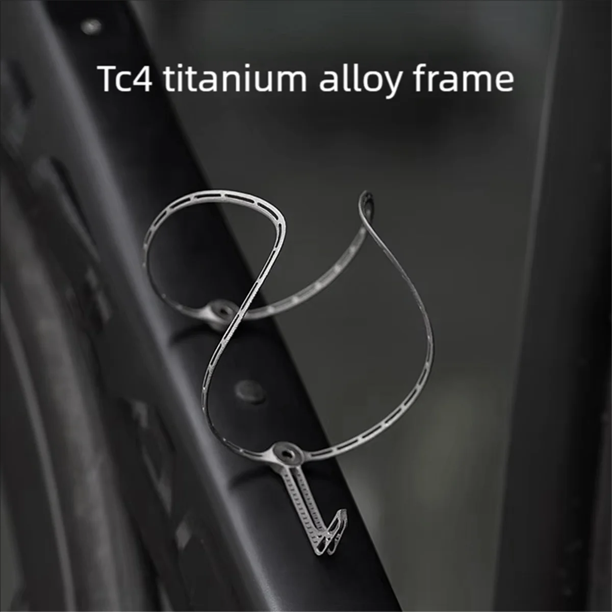 

AA85 T30 Titanium Water Bottle Cage 8.5g Ultra Light Road Bike Skeletonized Water Bottle Cage