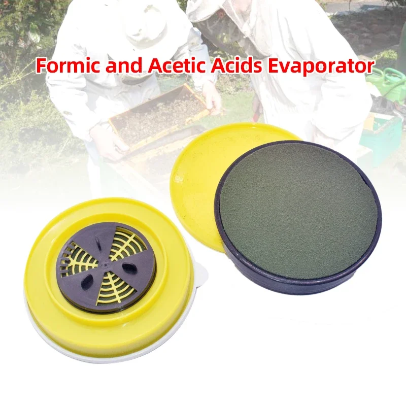 

Adjustable Formic and Acetic Acid Dispenser Formic Acid Evaporator Beehive Varroa Mite Killing Beekeeping Treatment Tray Tool