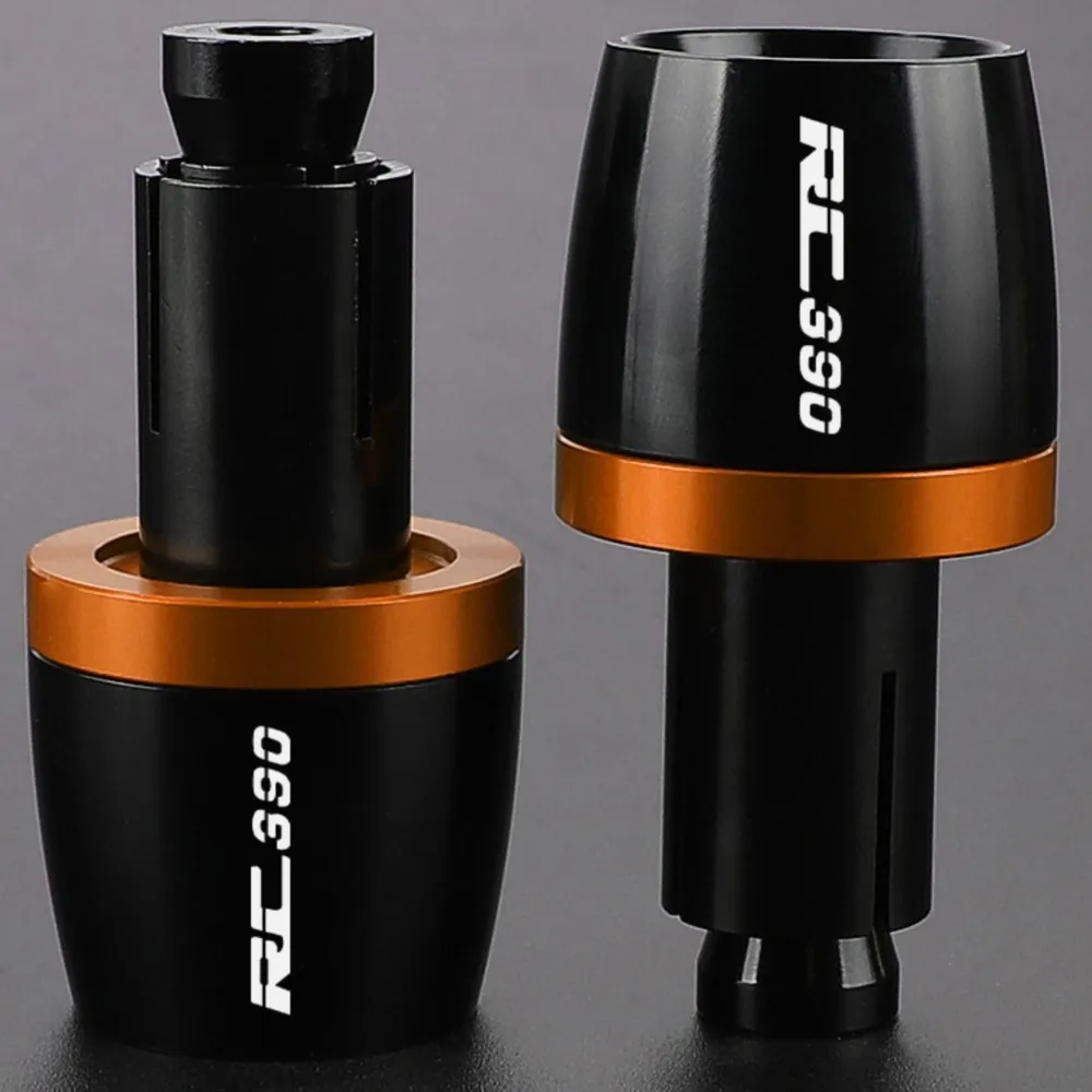 

For RC390 RC 390 2013-2020 Aluminum Handlebar Grips Bar Ends Sliders Handle Bars Grip Cap Plug Slider 2019 2018 2017 2016 2015
