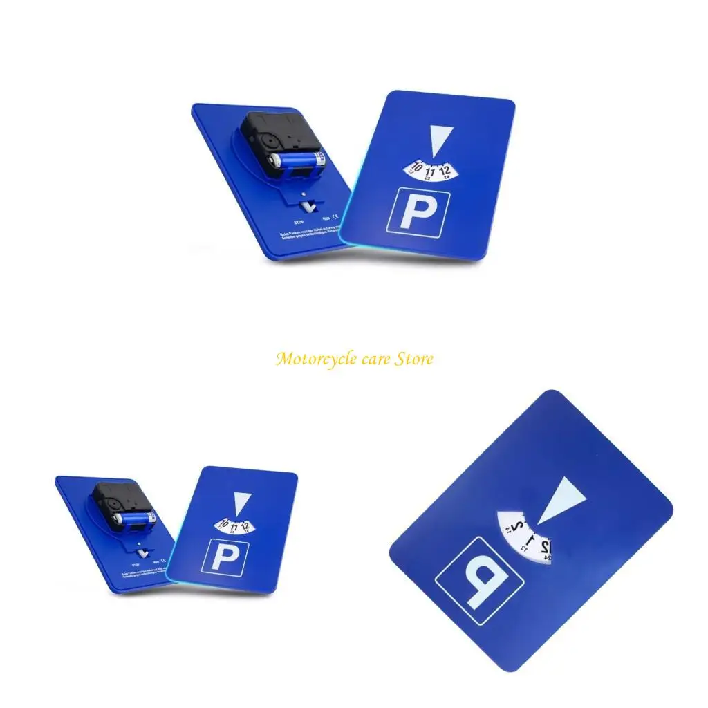 

U75F Электронный парковочный знак таймер парковка карта часов пластиковая парковка для парковки парковки таймер Таймер Таймер