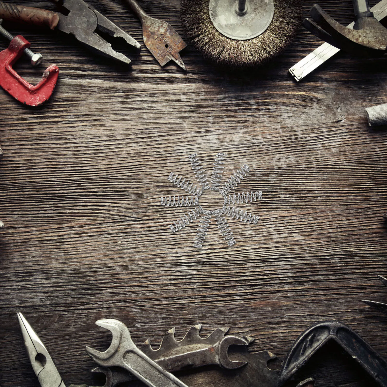 

10Pcs Pruning Shears Small Springs Replacement Steel Compression Springs for Garden Pruner Tools Tree Cutting Tools Pruning