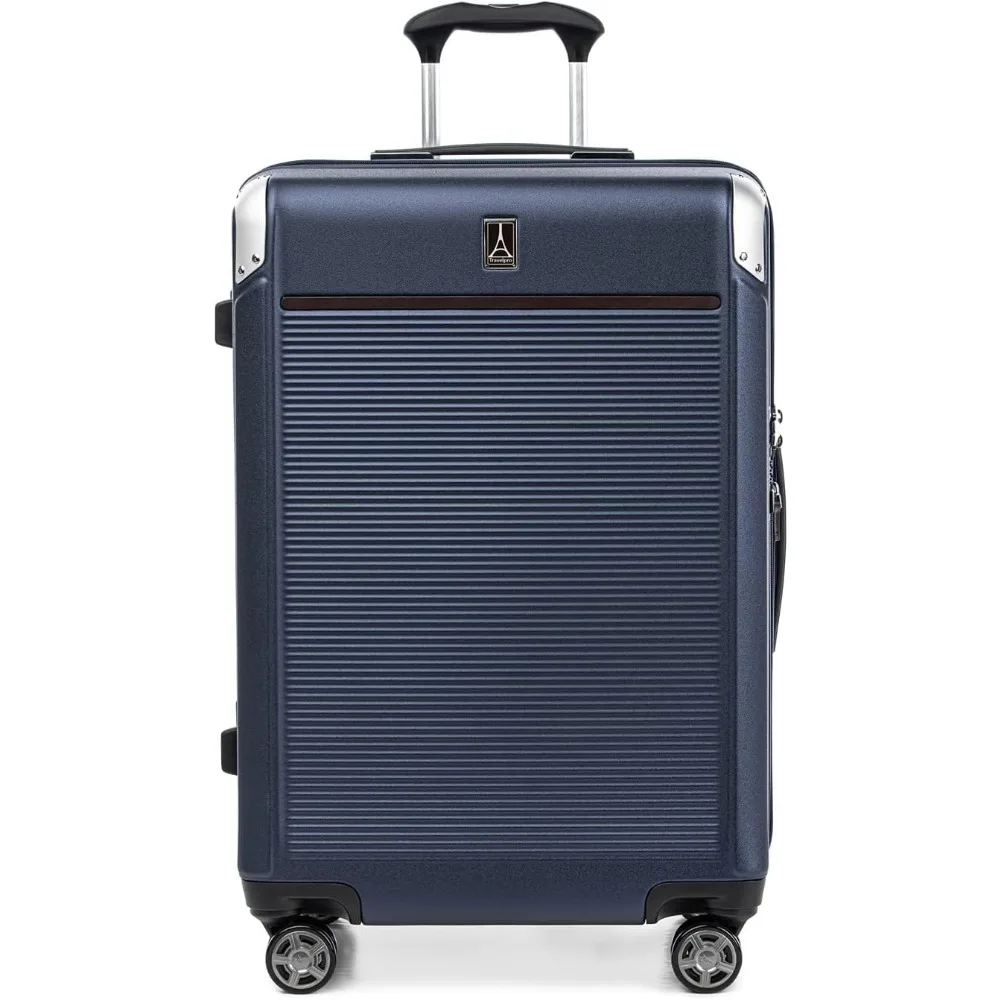 

Travelpro Platinum Elite Hardside Expandable Checked Luggage, 8 Wheel Spinner, TSA Lock, Hard Shell Polycarbonate Suitcase,