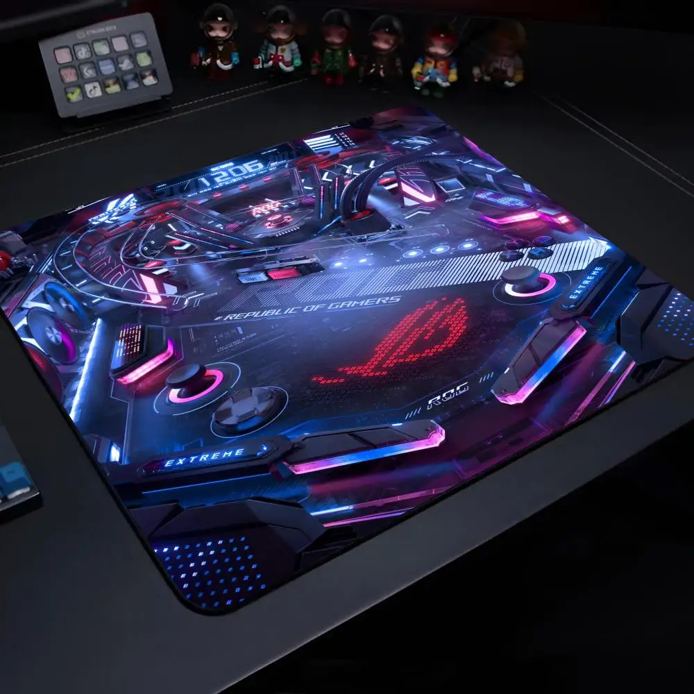 ROG ASUS Mouse Pad Gaming Laptops Keyboard Mat Deskmat Pc Accessories Desk Protector Mousepad Gamer Mats Anime