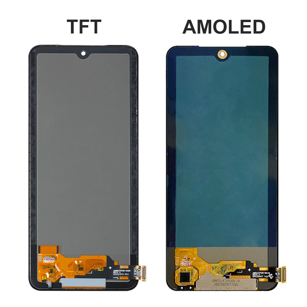 Pantalla AMOLED de 6,43 pulgadas para Xiaomi Redmi Note 10 M2101K7AI M2101K7AG pantalla LCD montaje de digitalizador de pantalla táctil para Redmi Note 10S