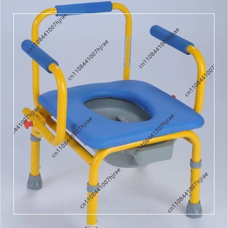 Portable Kids Toilet Chair Multifunctional Mobile Potty Seat for Children Disabled Use