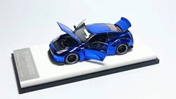 oldtime model 1:64 LB R35 Duck wing electroplated blue limited 999  Model Car