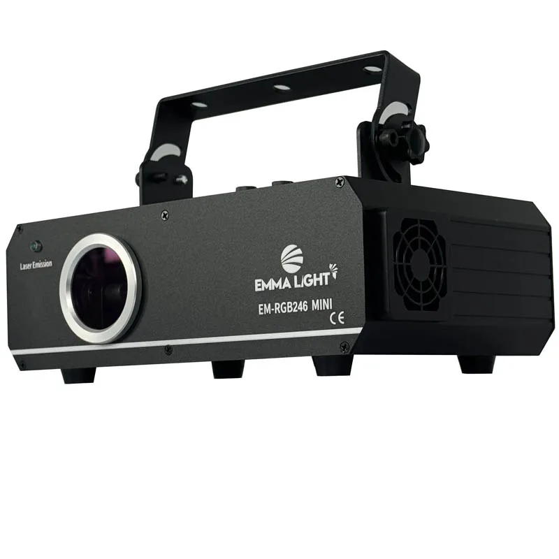 Nouveau 4W Laser lumière APP contrôle scène 3D Animation Scanner DJ scène lumière RJ45 ILDA DMX faisceau modèle projecteur DJ Disco mariage