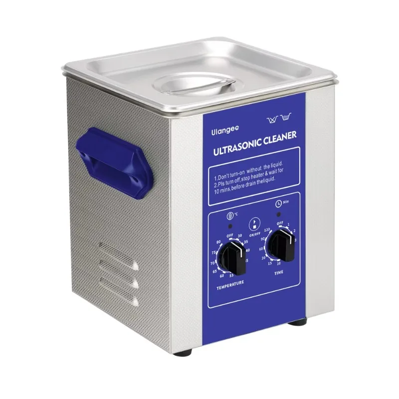 UC-7060HL 40KHz Bagno di pulizia ad ultrasuoni meccanico da tavolo 2L Pulitore ad ultrasuoni per piccole parti Gioielli Diamante