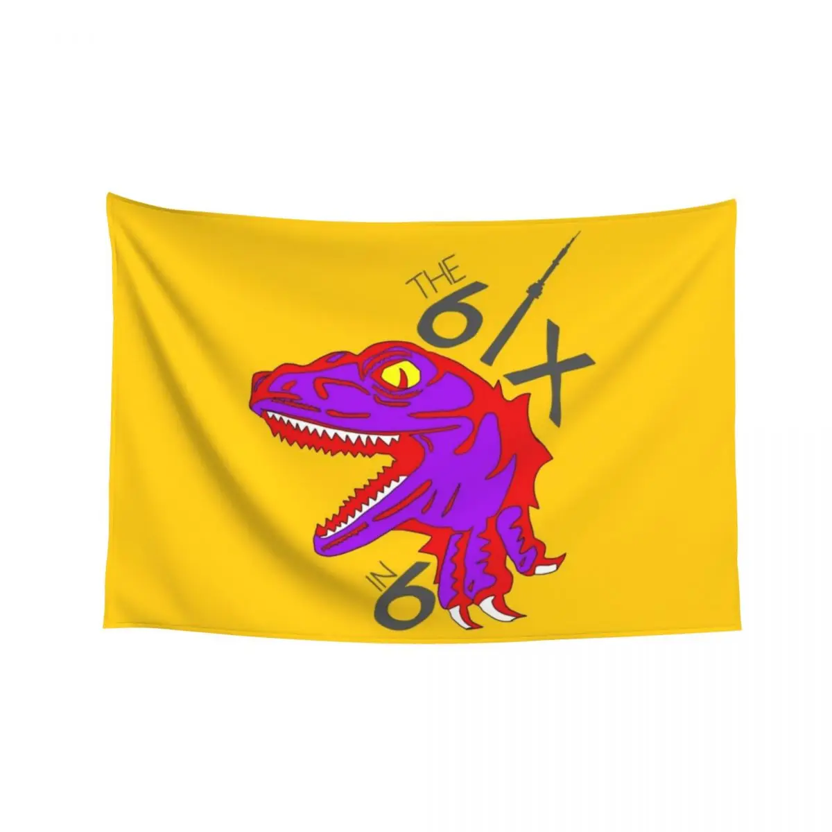 

The 6ix in 6 Tapestry Wall Decorations Room Decore Aesthetic On The Wall Tapestry