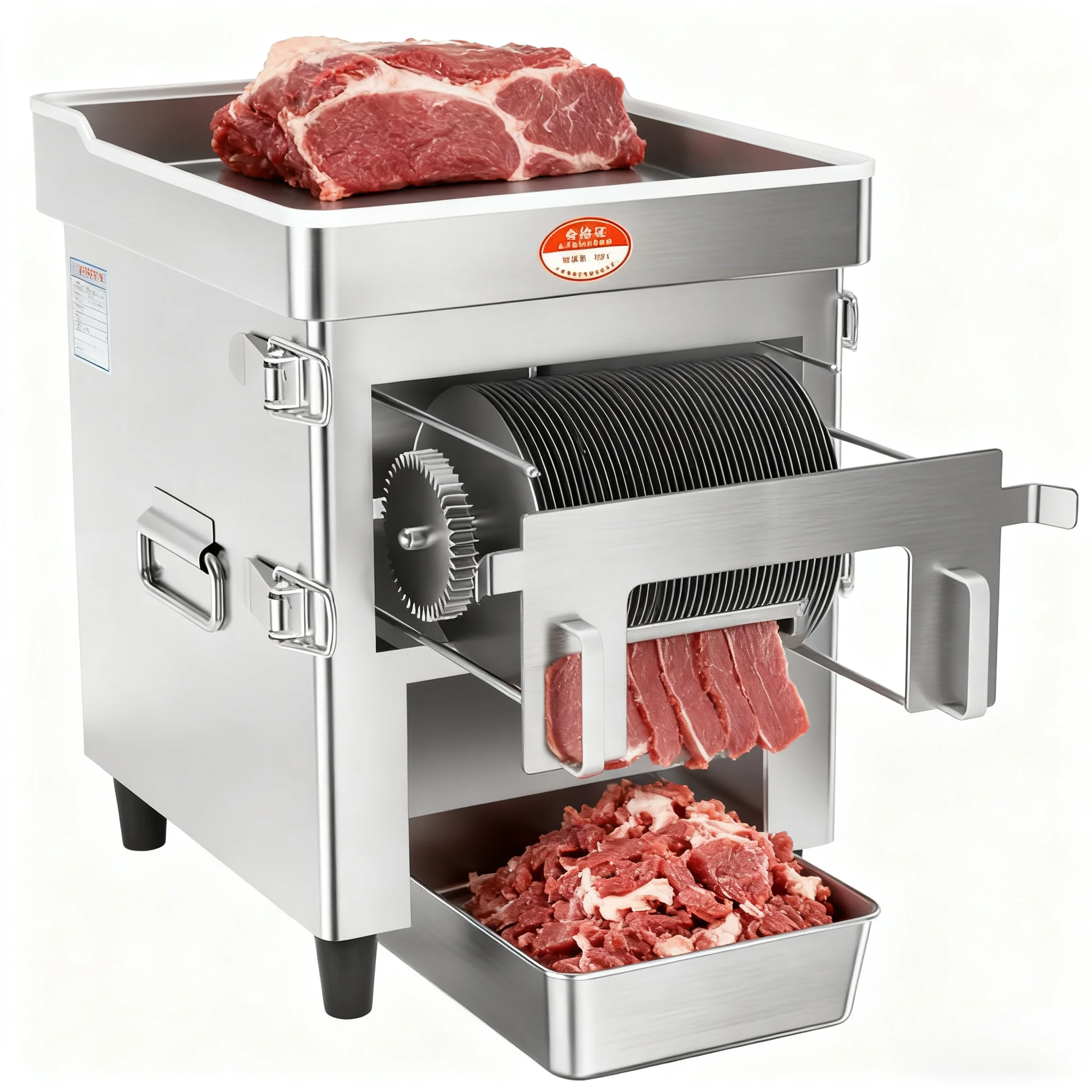 

For Desktop Commercial Electric Meat Slicer Luxury Sliced Mutton Beef Roll Cutter Machine Pump for Hot Pot m
