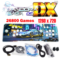 26800 Pandora Saga Dx2 Box Arcade Console 2025 Multiplayer Joystick 720P HD Output TV Games Suitable for Family Entertainment