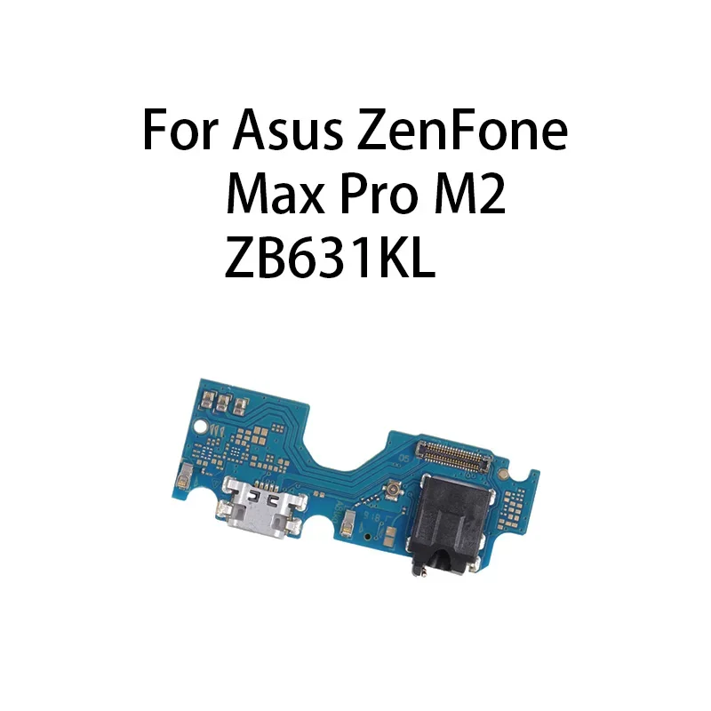 Gefenis USB Charge Port Jack Dock Connector Charging Board For Asus ZenFone Max Pro M2 ZB631KL