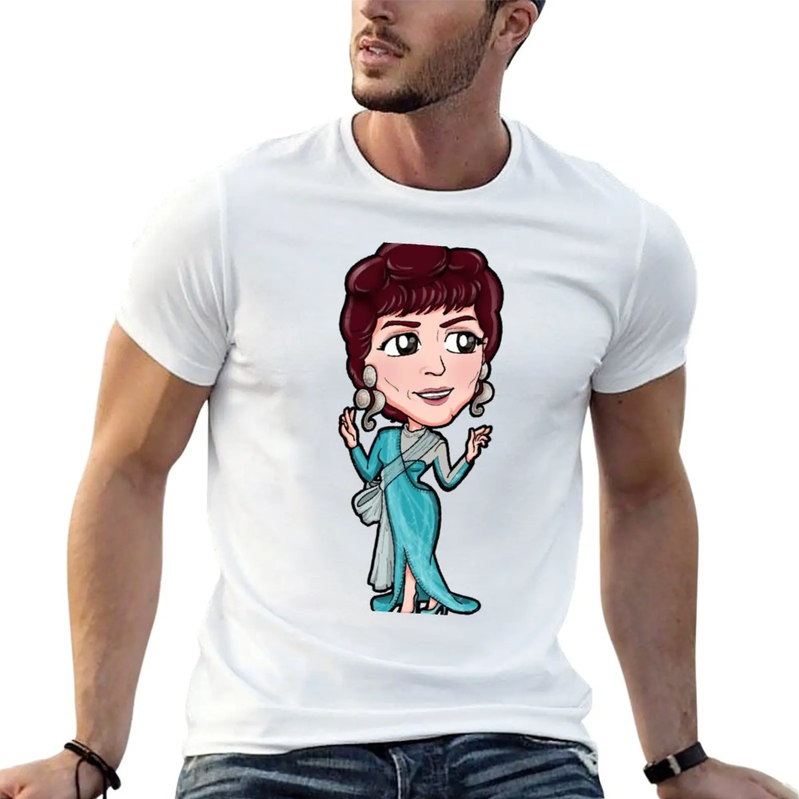 Star Trek TNG - T-shirt Ambassador Lwaxana Troi Betazoid, t-shirt simple pour les vacances