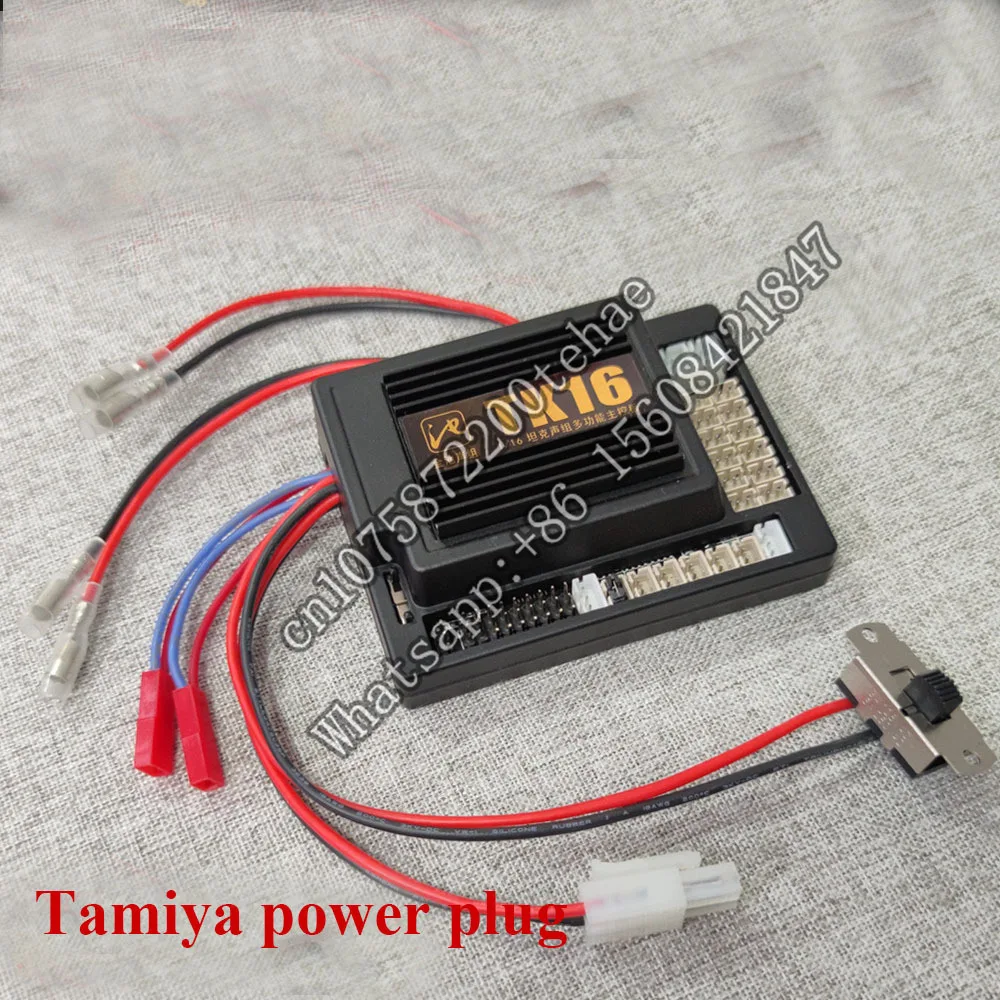 TK16 szczotkowana wersja TK16X bezszczotkowy zbiornik symulacyjny grupa dźwiękowa główna płyta sterowania dla lamparta 2 Tiger King M1A2