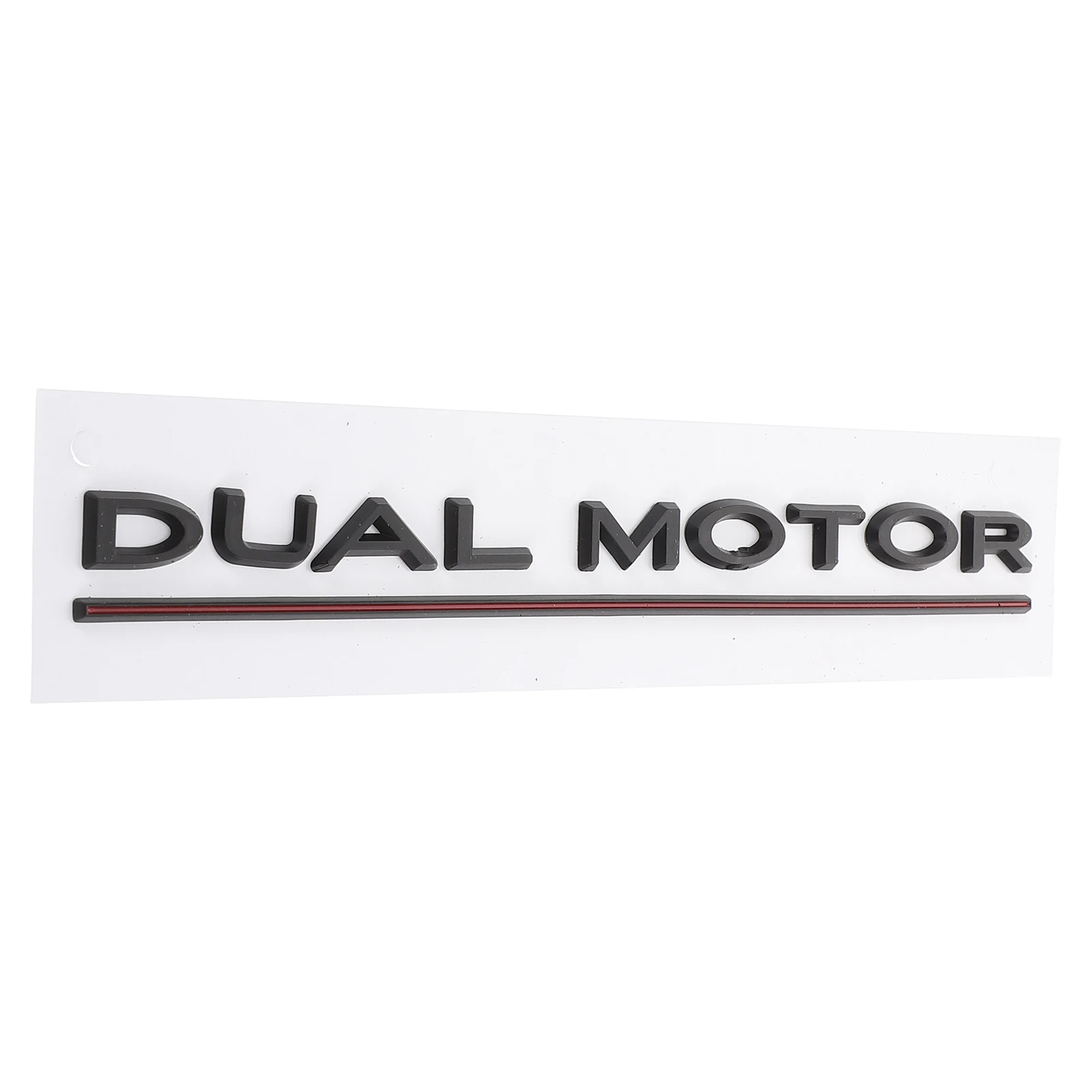 

Car Logo Modification Tail Sticker DUAL MOTOR Waterproof Material Easy Installation Decorative Car Truck SUV Stickers Vehicle