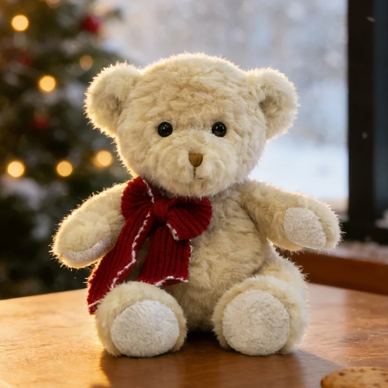 

Плюшевая игрушка-медведь с бантом, 30/40 см, милый, разноцветный, для объятий, подарок на день рождения для девочки или мальчика, для дома, гостиной, спальни