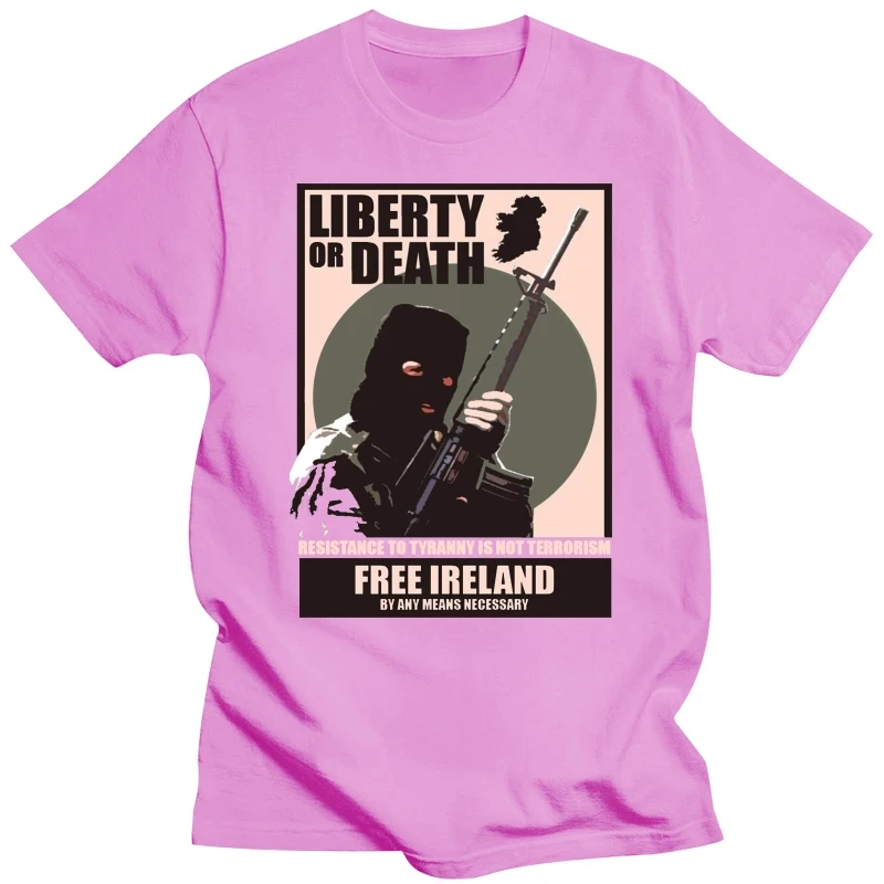 IRA Liberty or Death Premium t-Shirt DMN2 Black