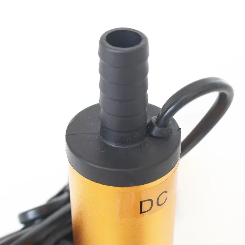 38MM Car Electric Oil Pump 12V 24V For Pumping Diesel Oil Water Submersible Aluminum Alloy Shell Fuel Transfer Pump