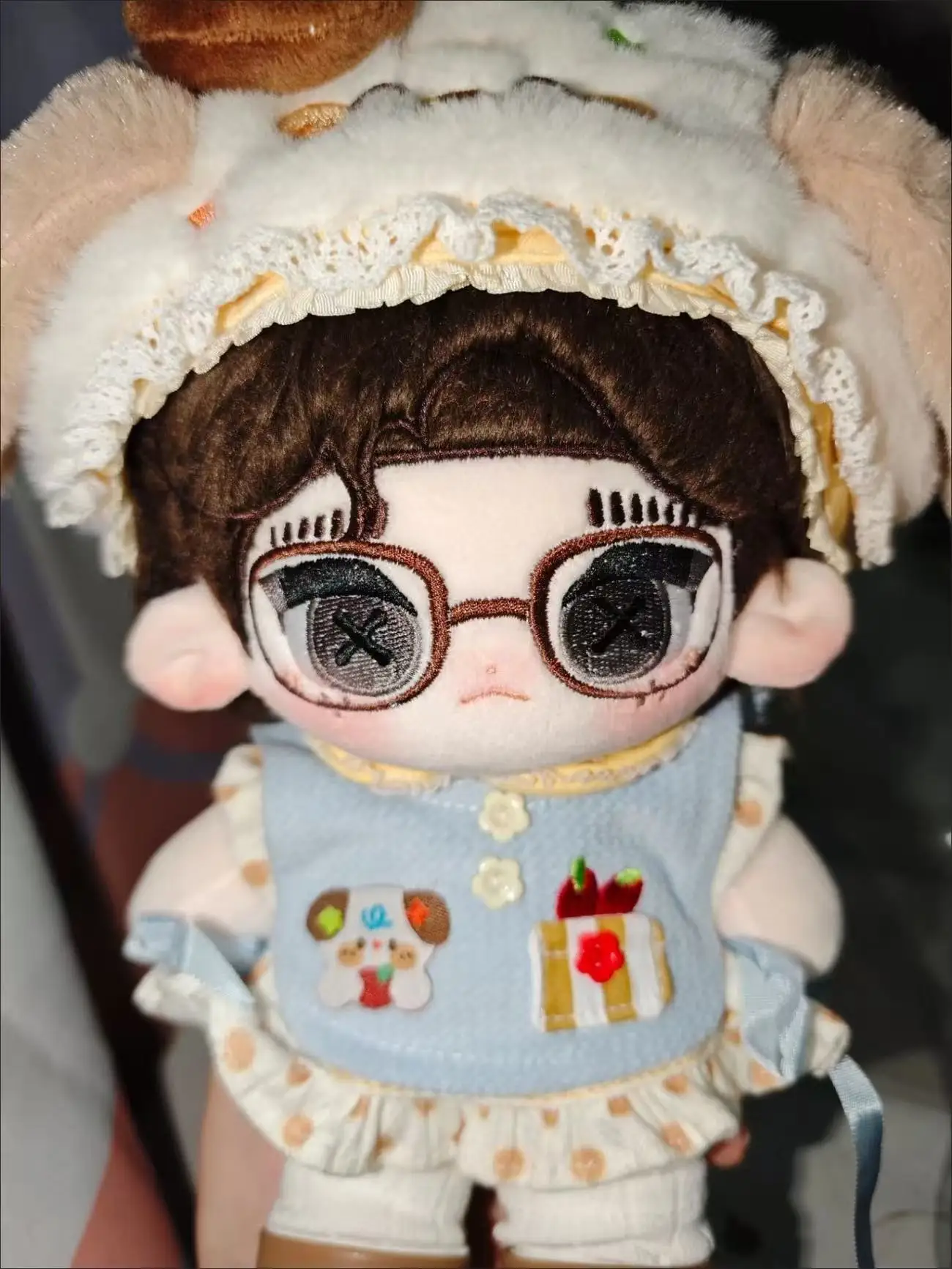 

Stuffed Anime 20cm Identity V Game Cosplay Soft Cotton Doll Toys Body Deduction Lucky Guy Cartoon Dress Up Figures Fans Gift