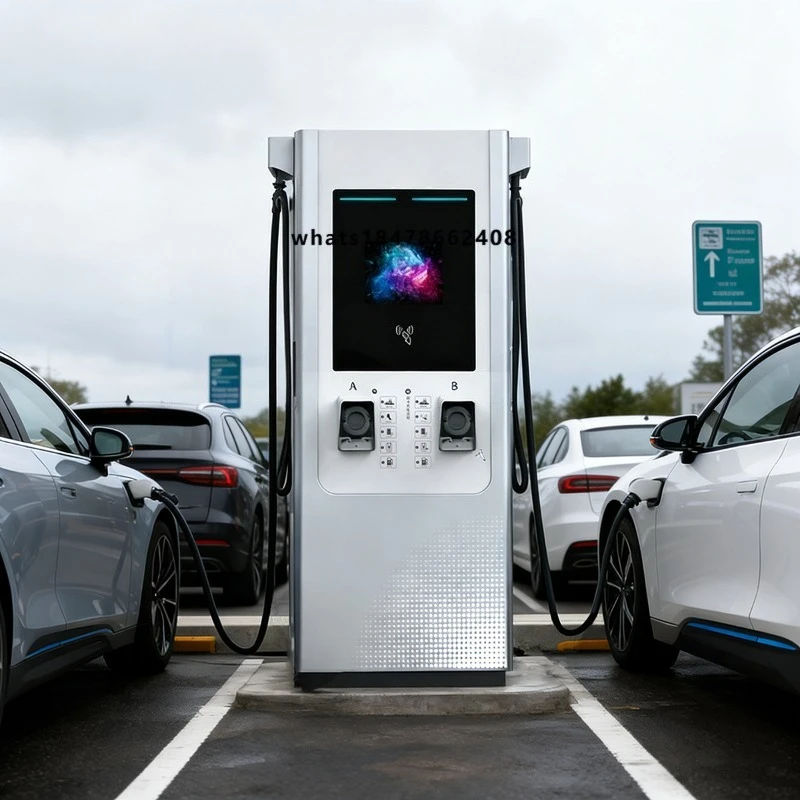80KW charging pile, electric vehicle DC fast charging station, electric vehicle charging station