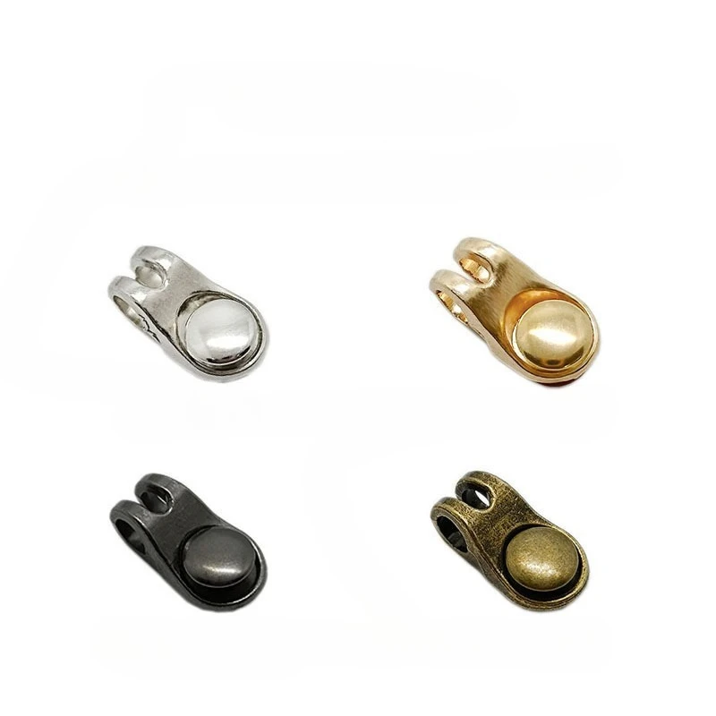 10/20 قطعة حذاء التمهيد الدانتيل السنانير حلقة حلقة مع المسامير حذاء التمهيد مشبك D حلقة العيينة المعدنية DIY بها بنفسك إصلاح الملحقات