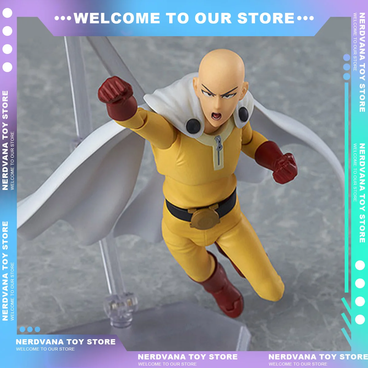 15cm ONE PUNCH-MAN Action Figure Saitama Statue PVC Figma 310 Joints Movable Figures Decoration Ornament Toys for Children Gift