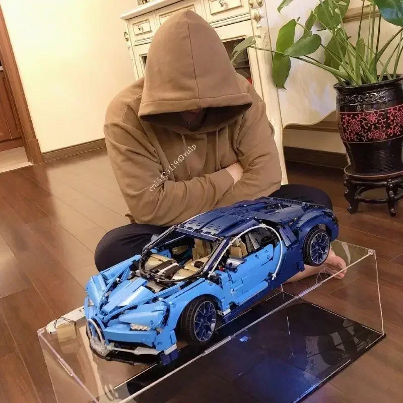 Super Racing Auto Bugatti Chiron 1:8 Modell Statische Bausteine 42083 s Ziegel Kinder Spielzeug Für