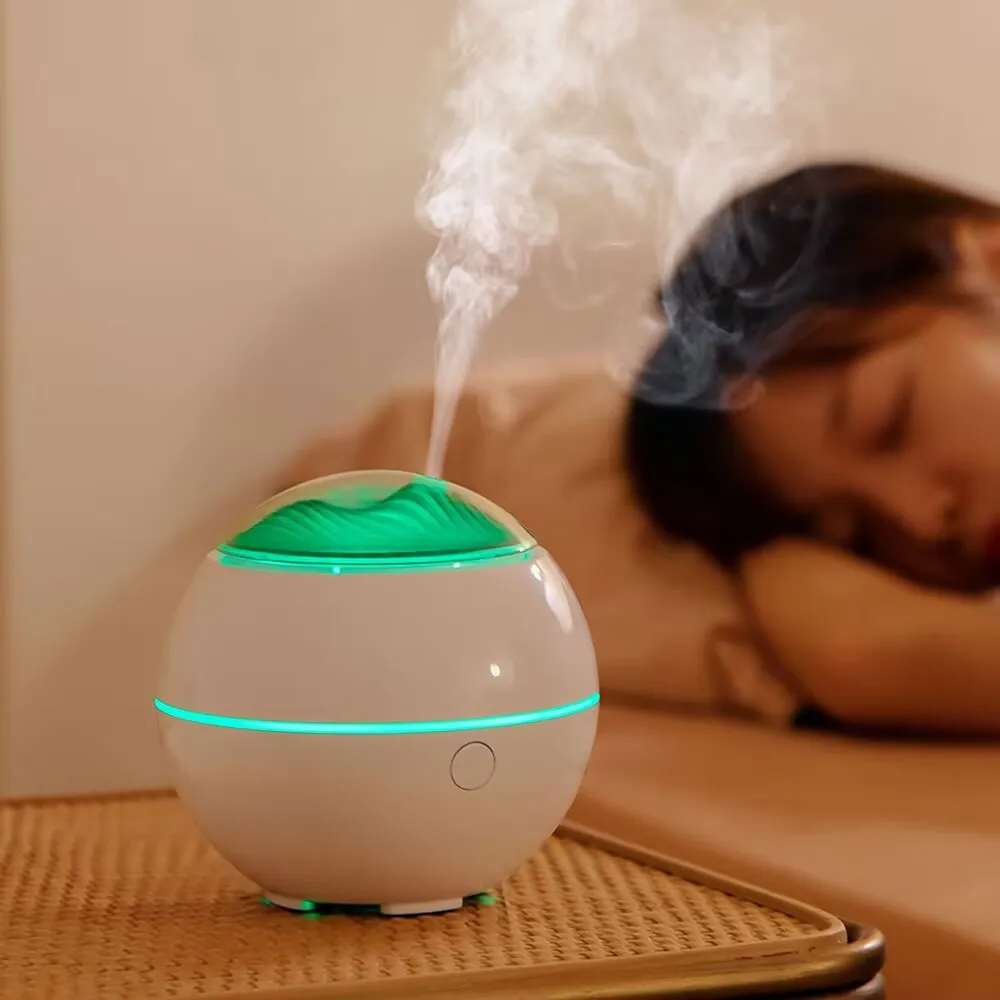 Mini USB Aroma Machine Home Desktop Small Air Humidifier Aromatherapy Essential Oil Diffuser 100ml Fragrance Mist Blower